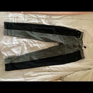 Adika Nori Color Block Jeans | MOM